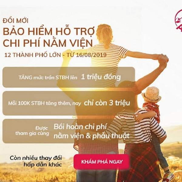 Bảo hiểm hỗ trợ chi phí nằm viện AIA