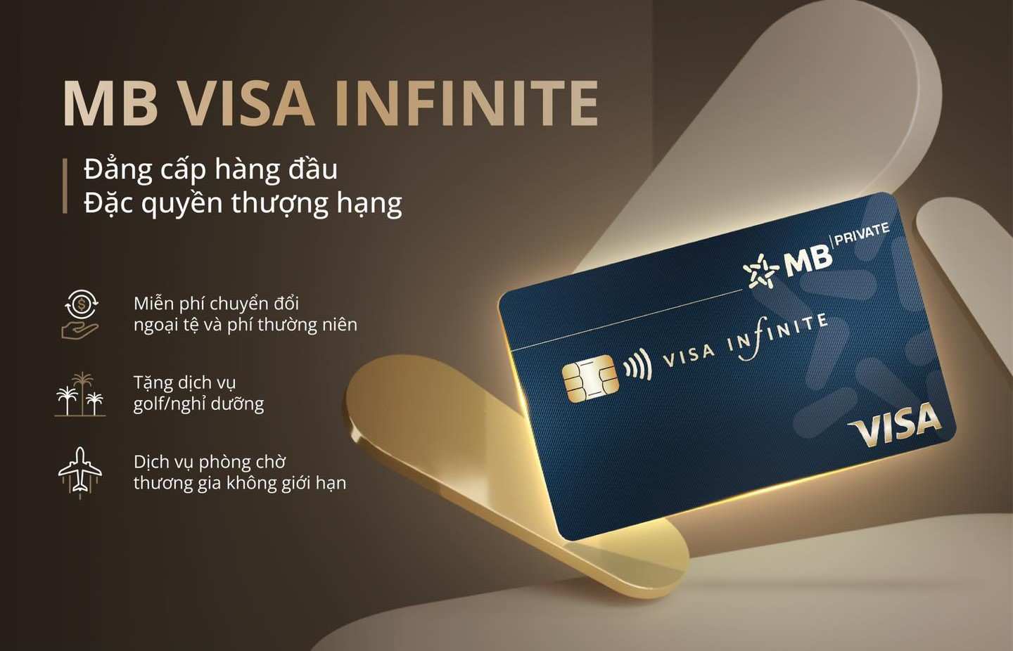Điều kiện phát hành và biểu phí thẻ tín dụng quốc tế MB Visa Infinite