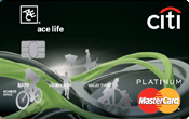 Thẻ tín dụng Citibank ACE Life Mastercard