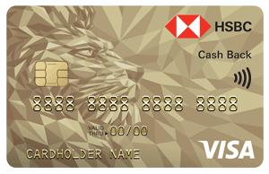 Thẻ tín dụng HSBC Visa Cash Back