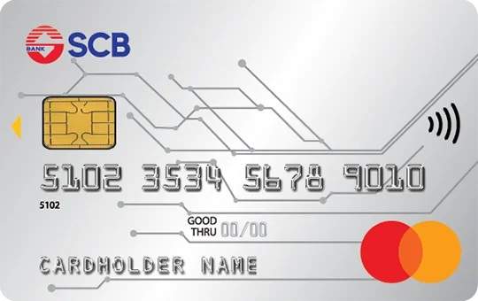 Thẻ tín dụng quốc tế SCB MasterCard chuẩn