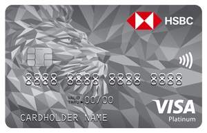 Thẻ Tín Dụng HSBC Visa Bạch Kim