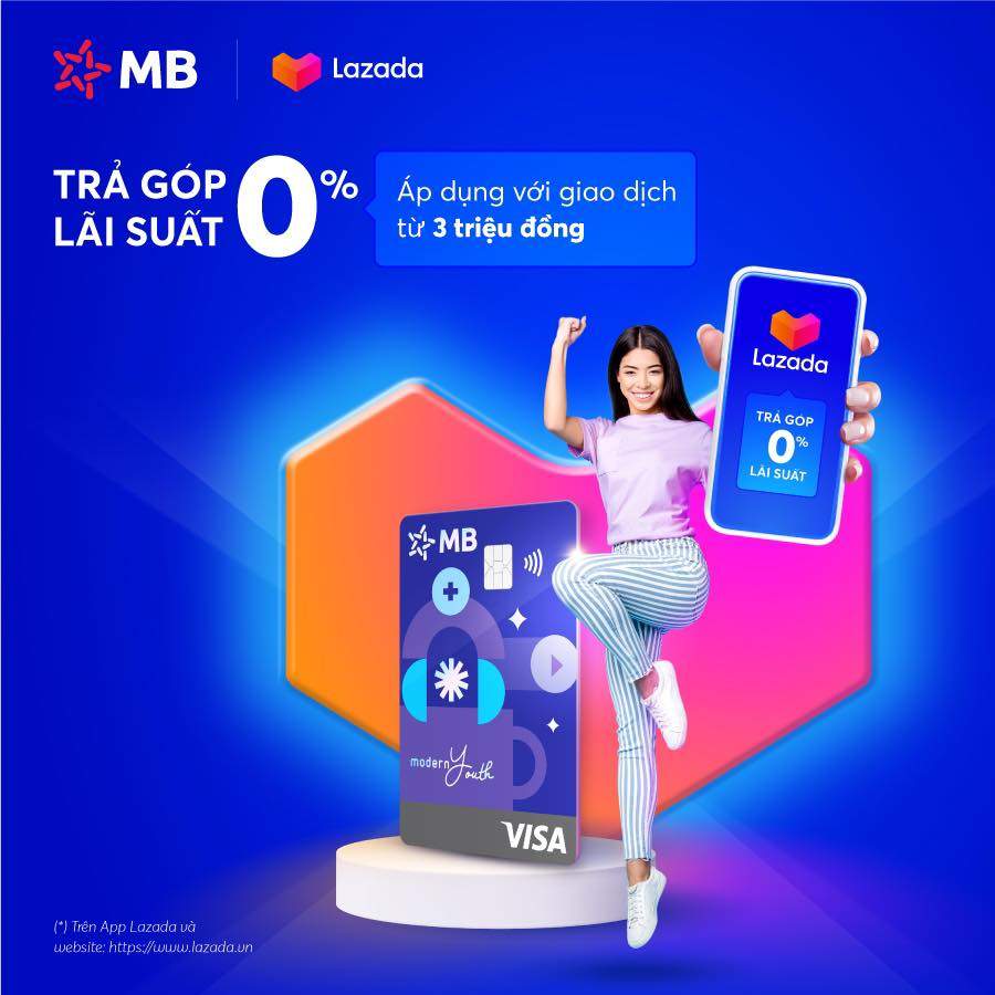 Thẻ tín dụng MB có trả góp được không?