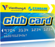 Thẻ đồng thương hiệu Eximbank – Viễn Thông A 