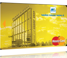 Thẻ tín dụng quốc tế Nam Á MasterCard Gold