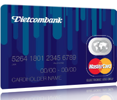 Thẻ ghi nợ quốc tế Vietcombank MasterCard - Thẻ phong cách