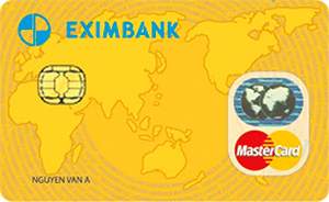 Thẻ tín dụng Eximbank – MasterCard PayPass hạng vàng