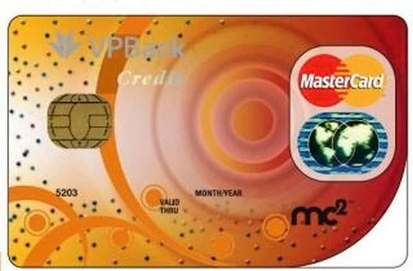 Thẻ tín dụng MasterCard MC2