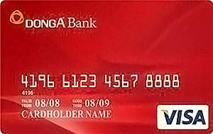 Thẻ Tín dụng Visa DongA Bank Chuẩn