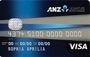 Thẻ tín dụng ANZ Signature Priority Banking Platinum