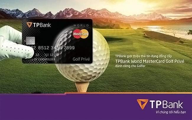 Thẻ tín dụng TPBank World MasterCard Golf Privé