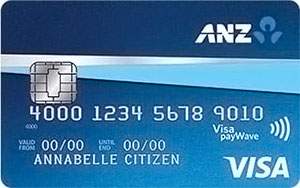 Thẻ tín dụng ANZ Visa Chuẩn