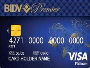 Thẻ tín dụng BIDV Visa Premier