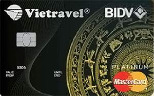 Thẻ tín dụng BIDV Vietravel Platinum
