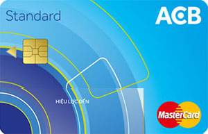 Thẻ tín dụng quốc tế ACB MasterCard Chuẩn