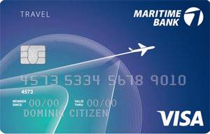 Thẻ tín dụng du lịch Maritime bank Visa