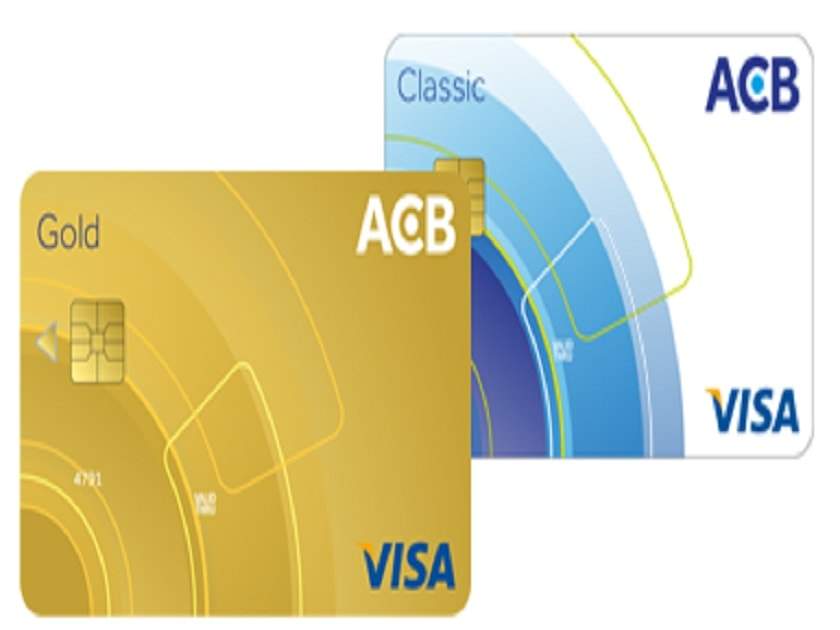 Hướng dẫn làm các loại thẻ Visa của ngân hàng ACB