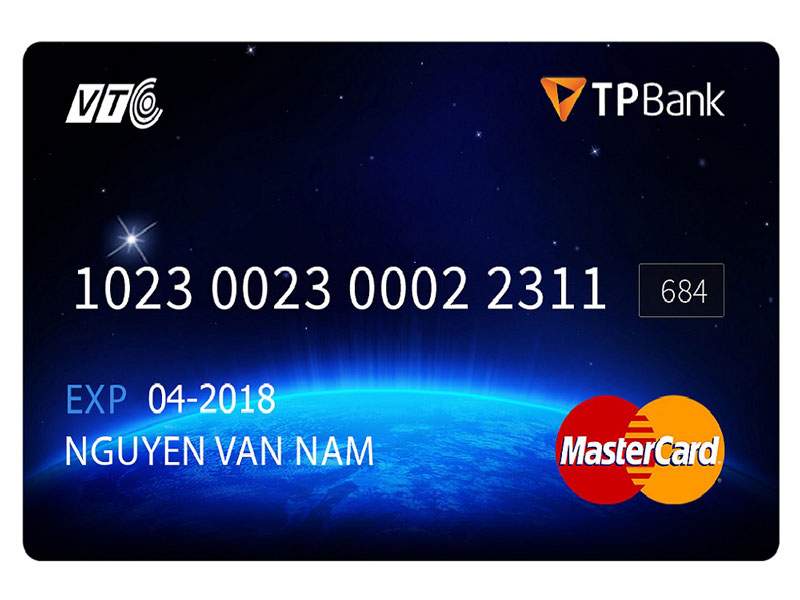 Thẻ TPBank - VTC MasterCard
