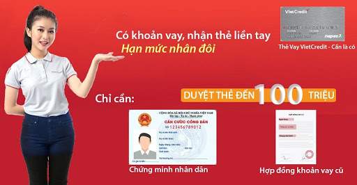 Làm sao để đăng ký mở thẻ tín dụng Vietcredit?