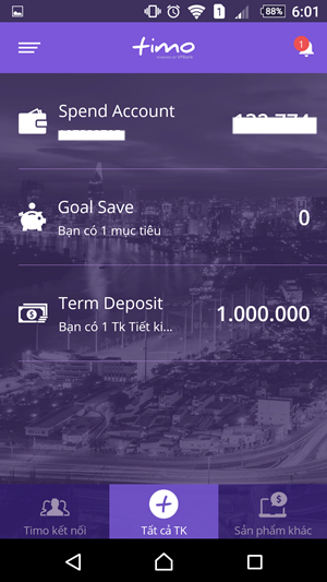 chọn Term Deposit