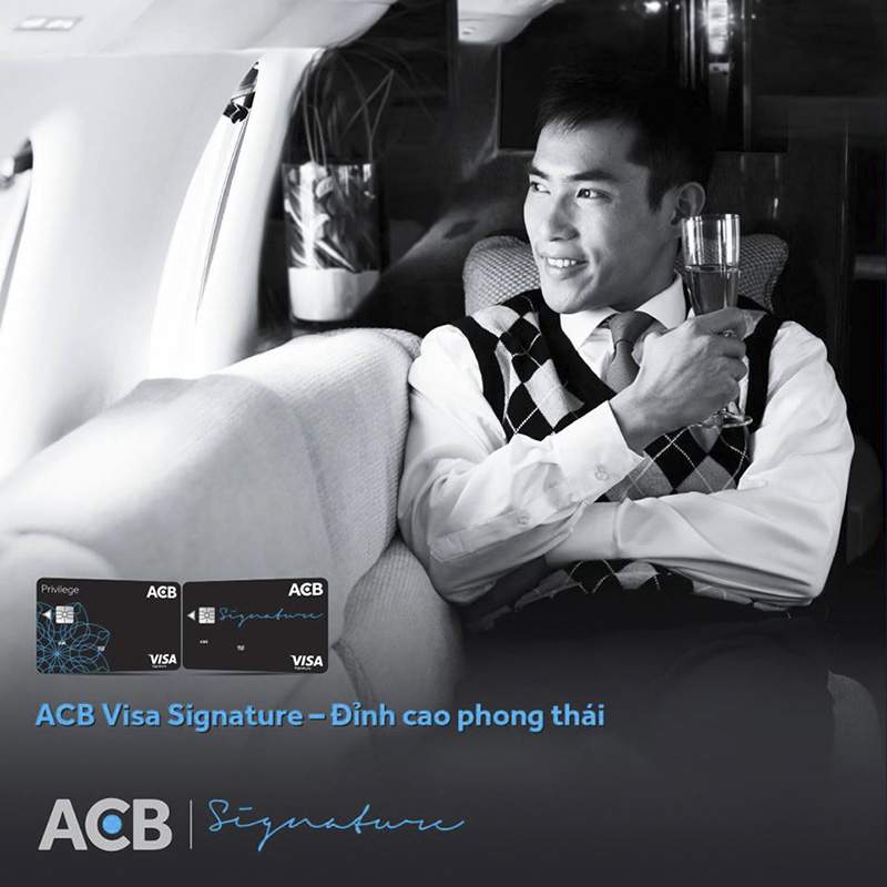 Thẻ tín dụng ACB Signature