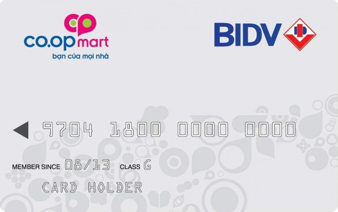 Thẻ đồng thương hiệu Co.opmart - BIDV