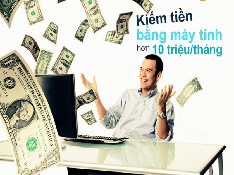 Kiếm tiền tại nhà bằng máy tính