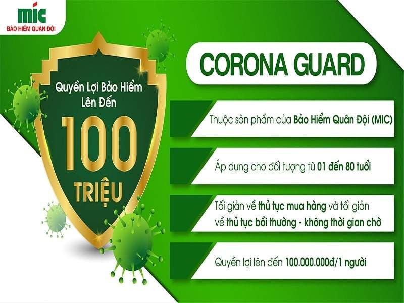 Sản phẩm bảo hiểm Corona Guard