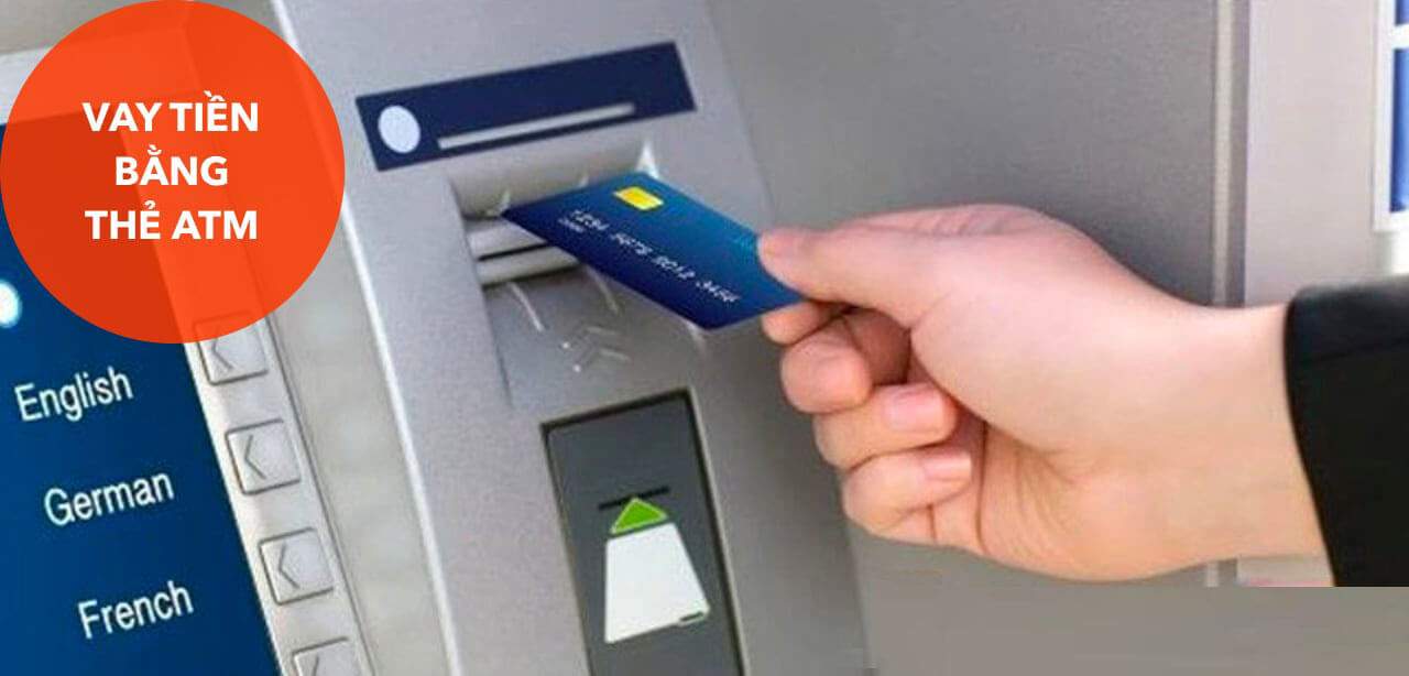 Vay tiền bằng thẻ ATM