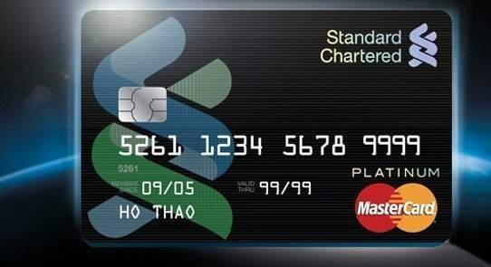  Hoàn 1% cho mọi giao dịch bằng ngoại tệ qua thẻ tín dụng Platinum CashBack Standard Chartered