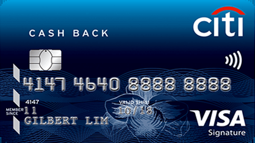 Thẻ tín dụng hoàn tiền Citibank
