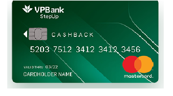 Thẻ tín dụng hoàn tiền VPbank