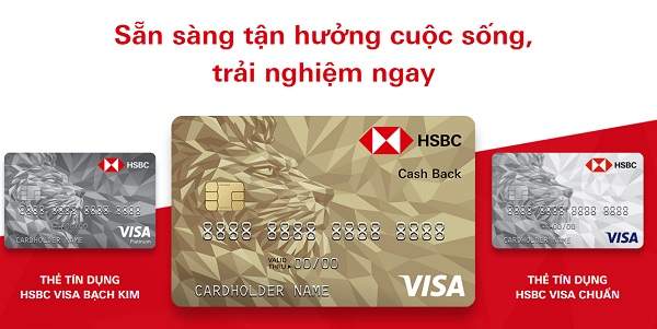 Mở thẻ HSBC để tận hưởng những ưu đãi cực hấp dẫn
