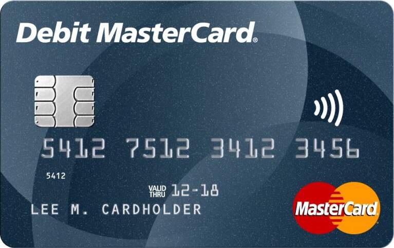 Một sản phẩm thẻ ghi nợ của MasterCard