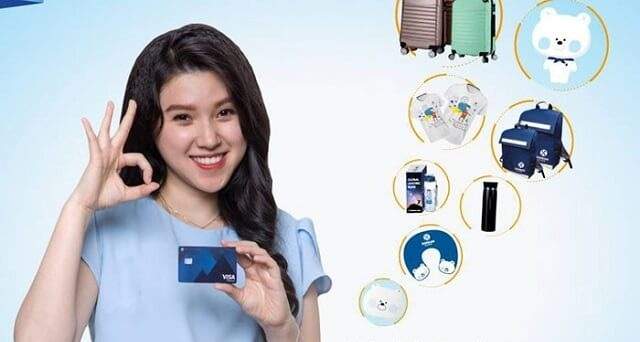 Đổi điểm thưởng từ thẻ tín dụng Shinhanbank