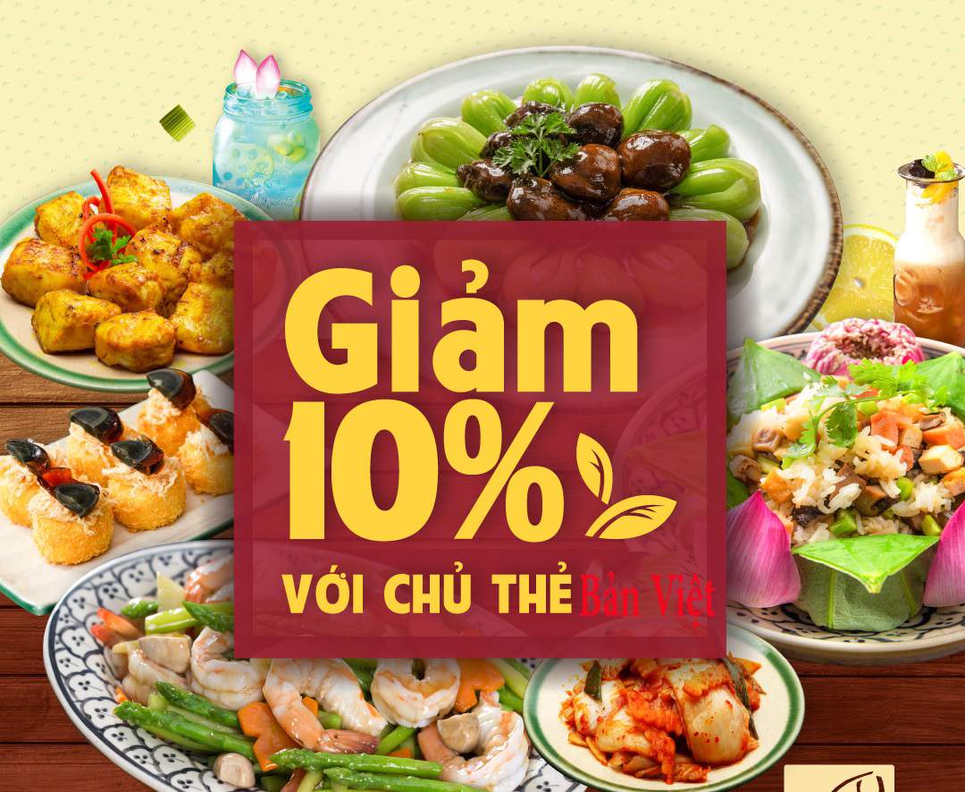 Ưu đãi ẩm thực thẻ Bản Việt