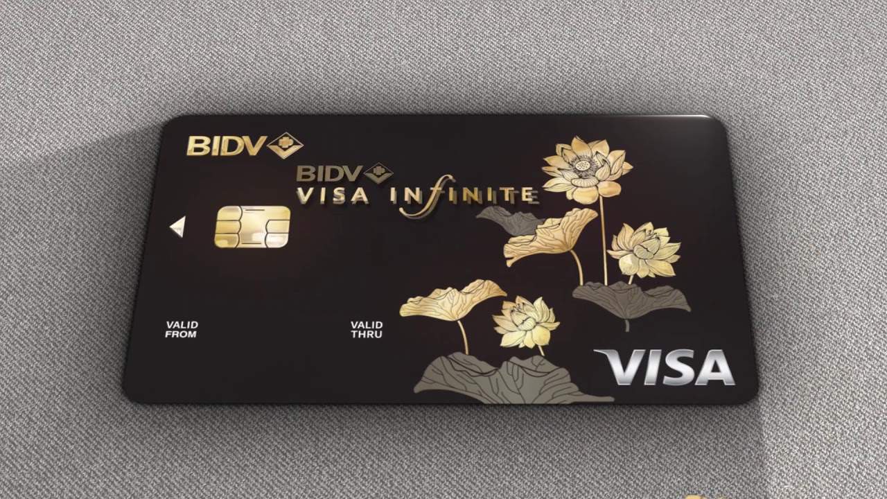 Thẻ BIDV Visa Infinite có hạn mức tín dụng cao nhất