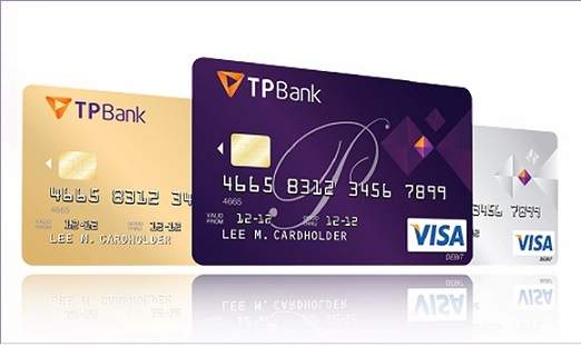 Các loại thẻ tín dụng TPbank Visa