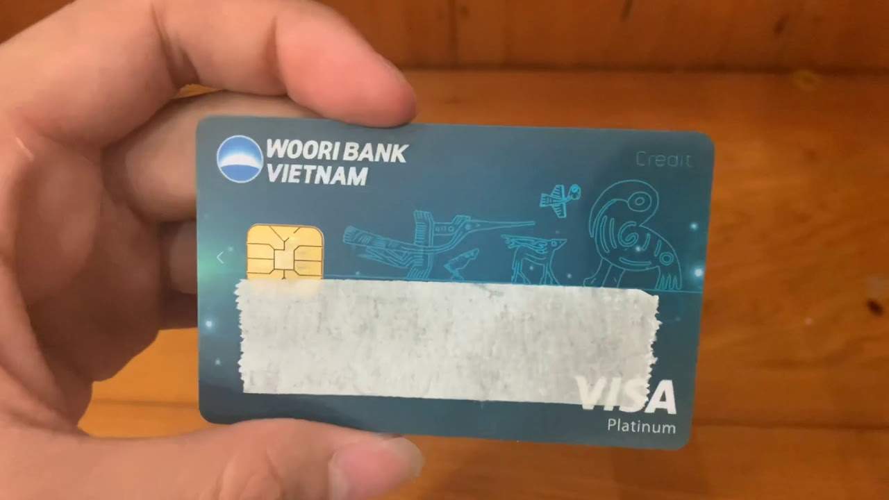 Sử dụng thẻ tín dụng Wooribank