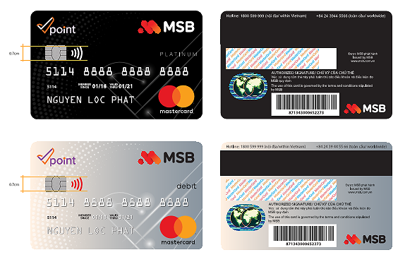 Thẻ tín dụng liên kết Vpoint – MSB