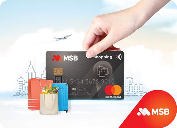 Tặng quà giá trị khi mở mới thẻ tín dụng MSB