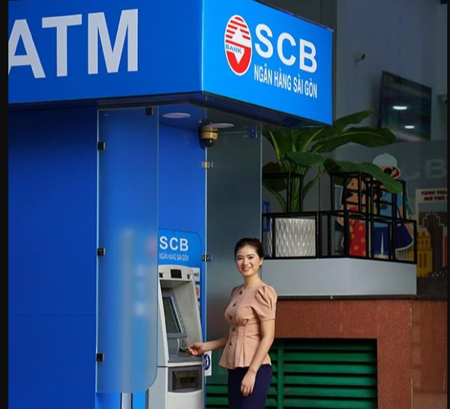 Cây ATM ngân hàng SCB