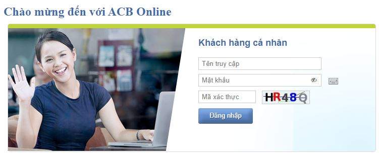 Hướng dẫn cách lấy lại tên đăng nhập Internet Banking ACB