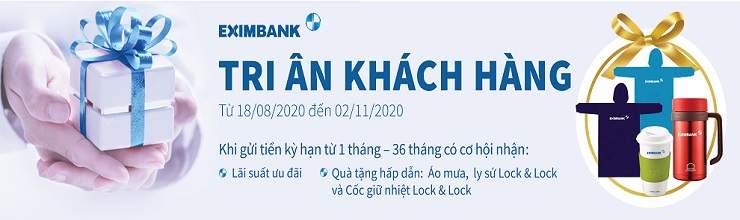 Chương trình tri ân khách hàng của Eximbank