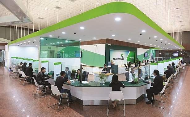 Phòng giao dịch ngân hàng Vietcombank