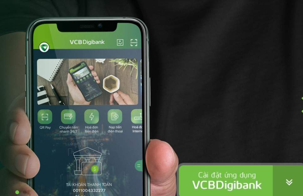 Chuyển tiền VCB Digibank mobile