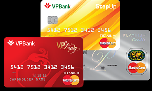3 sản phẩm thẻ tín dụng Mastercard VPbank được nhiều khách hàng ưa chuộng