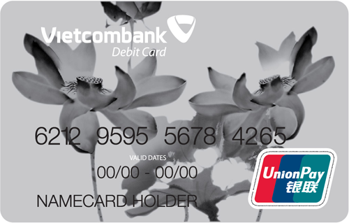 Thẻ ghi nợ quốc tế Vietcombank Unionpay