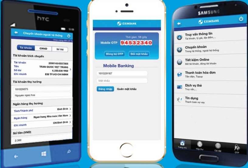 Giới thiệu dịch vụ Mobile Banking Eximbank