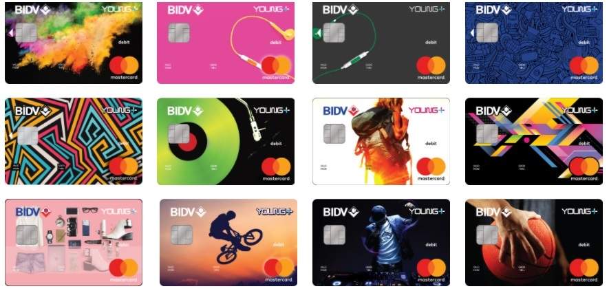 Thẻ ghi nợ quốc tế BIDV hạng chuẩn
